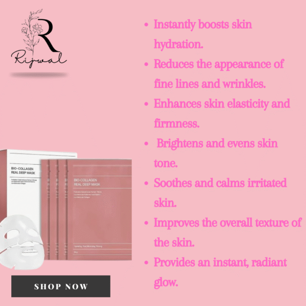 Rijwal Bio-Collagen Deep Hydrating Mask - Image 4